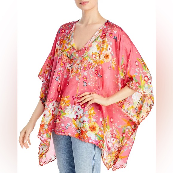 Johnny Was Tops - 👚🌸Johnny Was🌸👚Suri Floral Print Tunic